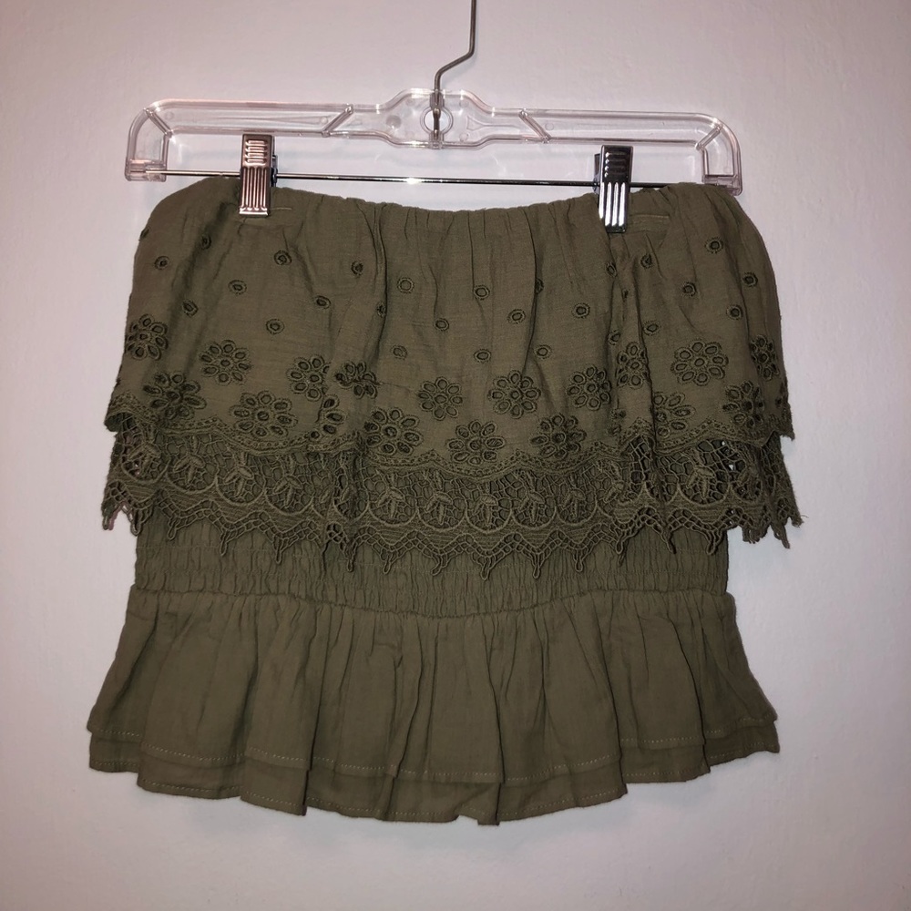 American Eagle Off-The-Shoulder Crop Top